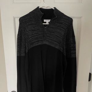Calvin Klein Quarter Zip Sweater